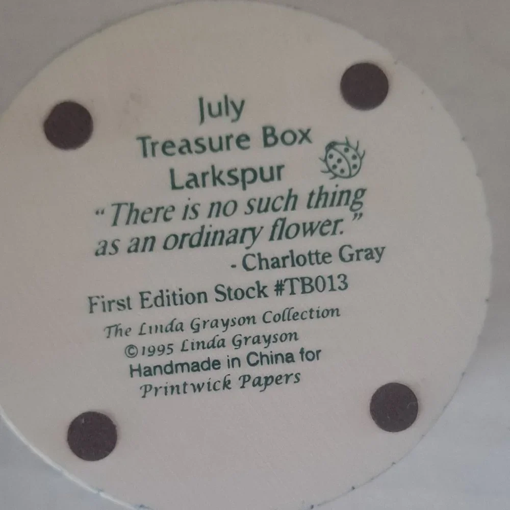 LINDA GRAYSON TRINKET BOX - Picture 7 of 9